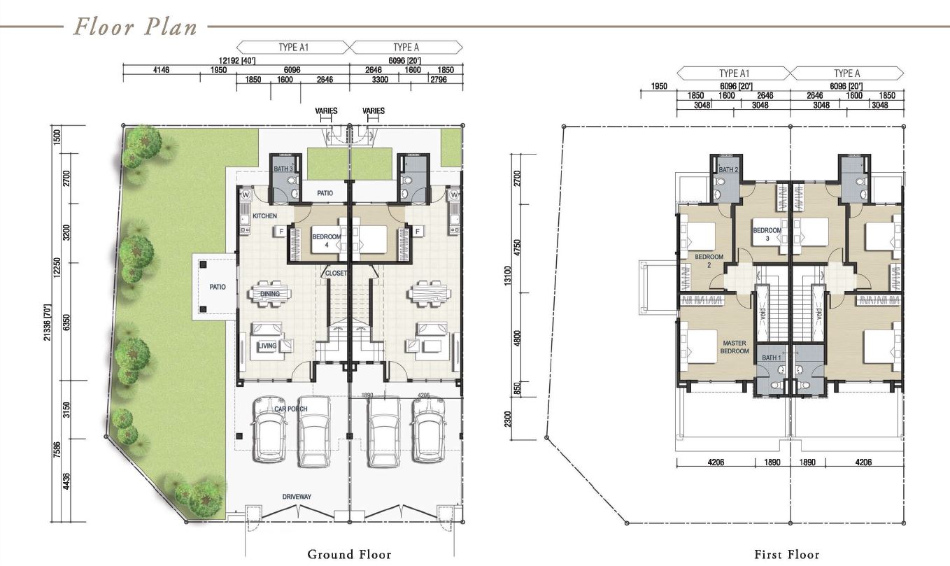 Desa Palma Phase 6 Floor Plan